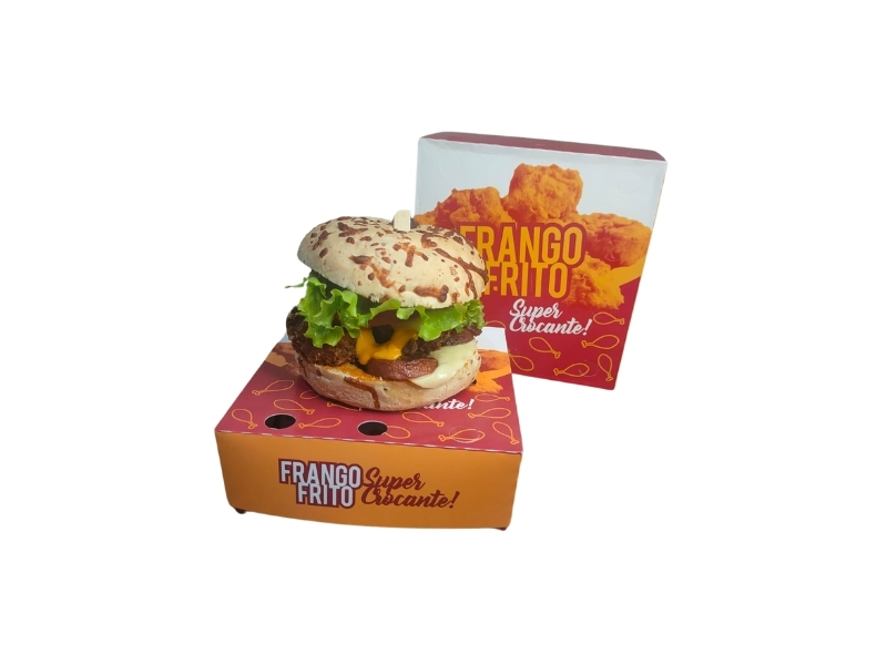 Big cheddar caramel + molho - explosão de sabores